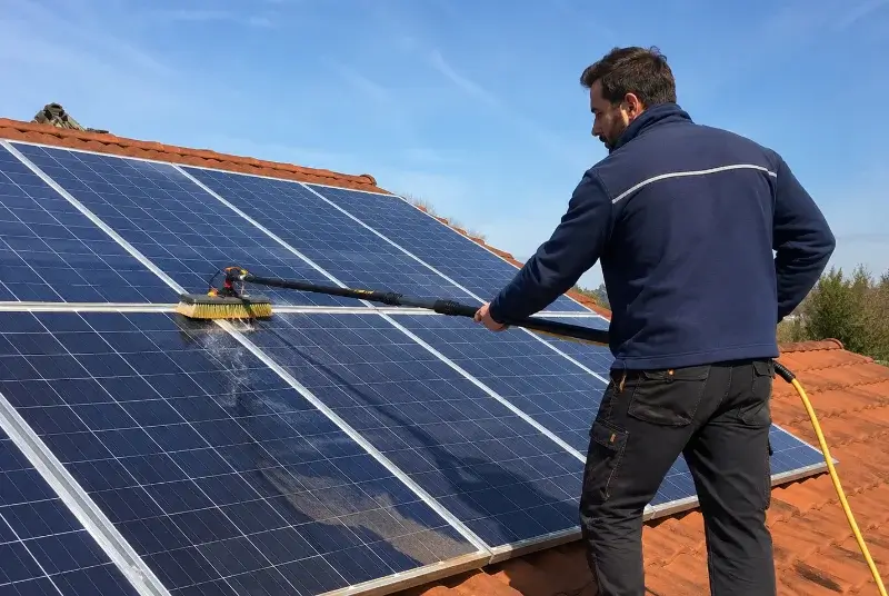 Nettoyage et entretien de panneaux solaires à Arboys en Bugey